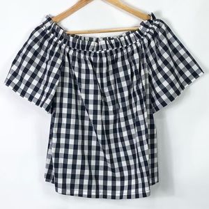 Cavalini off the shoulder shirt top women’s size large